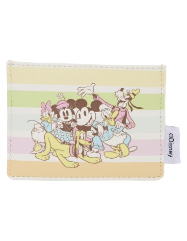MICKEY & AMIS - Rainbow stripes - Porte-carte...