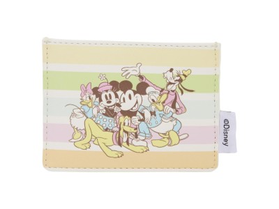 MICKEY & AMIS - Rainbow stripes - Porte-carte Loungefly