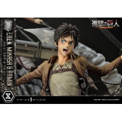 L'ATTAQUE DES TITANS - Eren, Mikasa & Armin - Statuette... 2