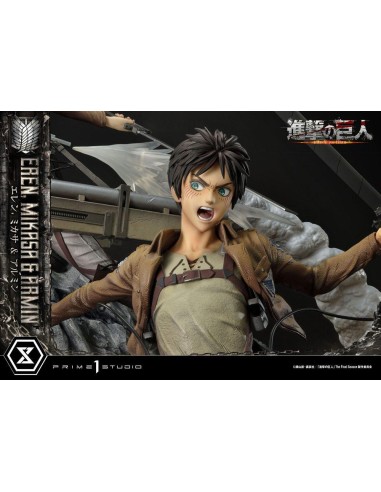 L'ATTAQUE DES TITANS - Eren, Mikasa & Armin -...
