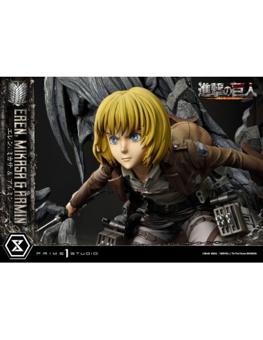 L'ATTAQUE DES TITANS - Eren, Mikasa & Armin -...