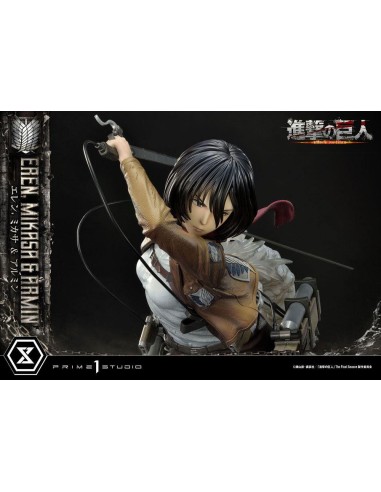 L'ATTAQUE DES TITANS - Eren, Mikasa & Armin -...