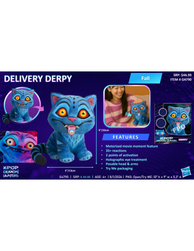 K-POP DEMON HUNTERS - Delivery Derpy - Figurine...