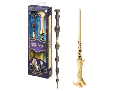 HARRY POTTER - 2 Baguettes PVC - Lord Voldemort & Baguette de Sureau