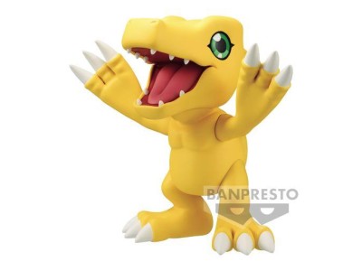 DIGIMON ADVENTURE - Agumon - Figurine Sofvimates 17cm