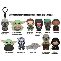 STAR WARS - Mandalorian Series 2 - 3D Foam Bag Clip... 2