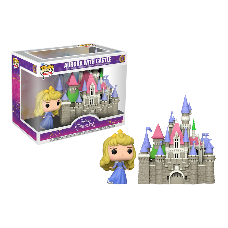 DISNEY - POP TOWN NÂ° 29 - Ultimate Princess - Aurore avec chateau