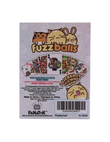 FUZZBALLS - Playing Cards CDU Containing 12 Packs