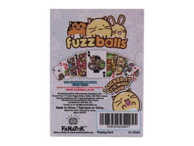 FUZZBALLS - Playing Cards CDU Containing 12 Packs