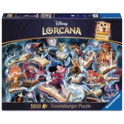 LORCANA - Acier - Puzzle 1000P + 1 carte promo (EN)