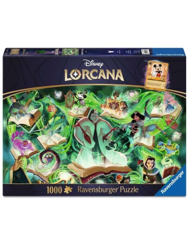 LORCANA - Emeraude - Puzzle 1000P + 1 carte...