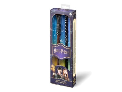 HARRY POTTER - 2 Baguettes PVC - Harry Potter & Ginny Weasley
