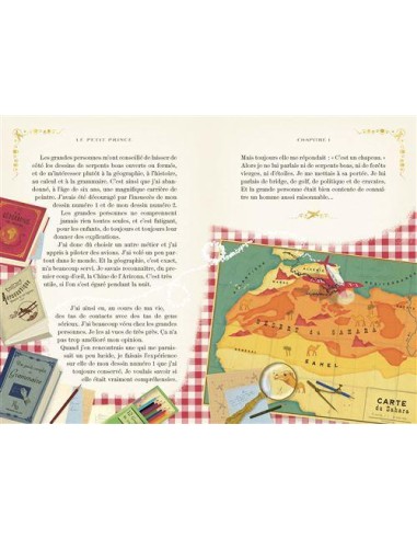 LE PETIT PRINCE - Illustration par Minalima