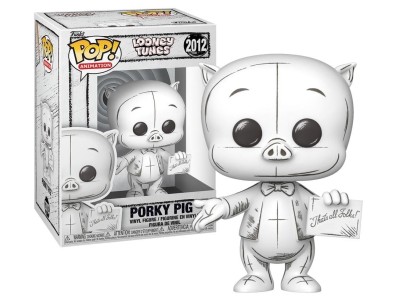 LOONEY TUNES - POP Animation N° 2012 - Porky Pig (Sketched Deco)