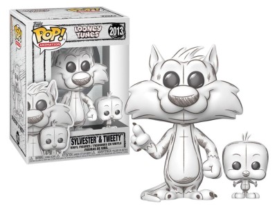 LOONEY TUNES - POP & Buddy N° 2013 - Grosminet & Titi (Sketched Deco)