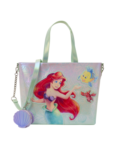 LA PETITE SIRENE - Ariel & Polochon - Tote Bag...