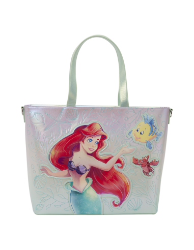 LA PETITE SIRENE - Ariel & Polochon - Tote Bag...