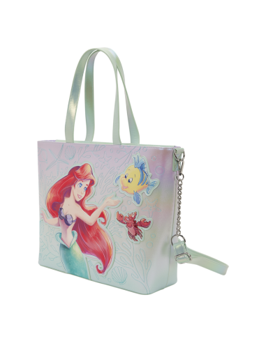 LA PETITE SIRENE - Ariel & Polochon - Tote Bag...