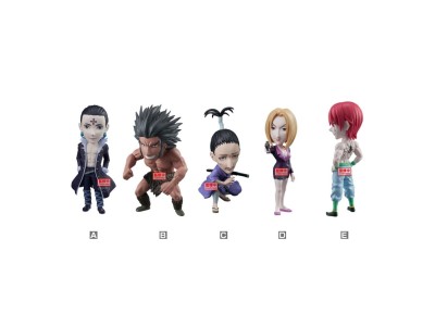 HUNTER X HUNTER - WCF The Phantom Troupe -Assortiments 12 Figurine 9cm