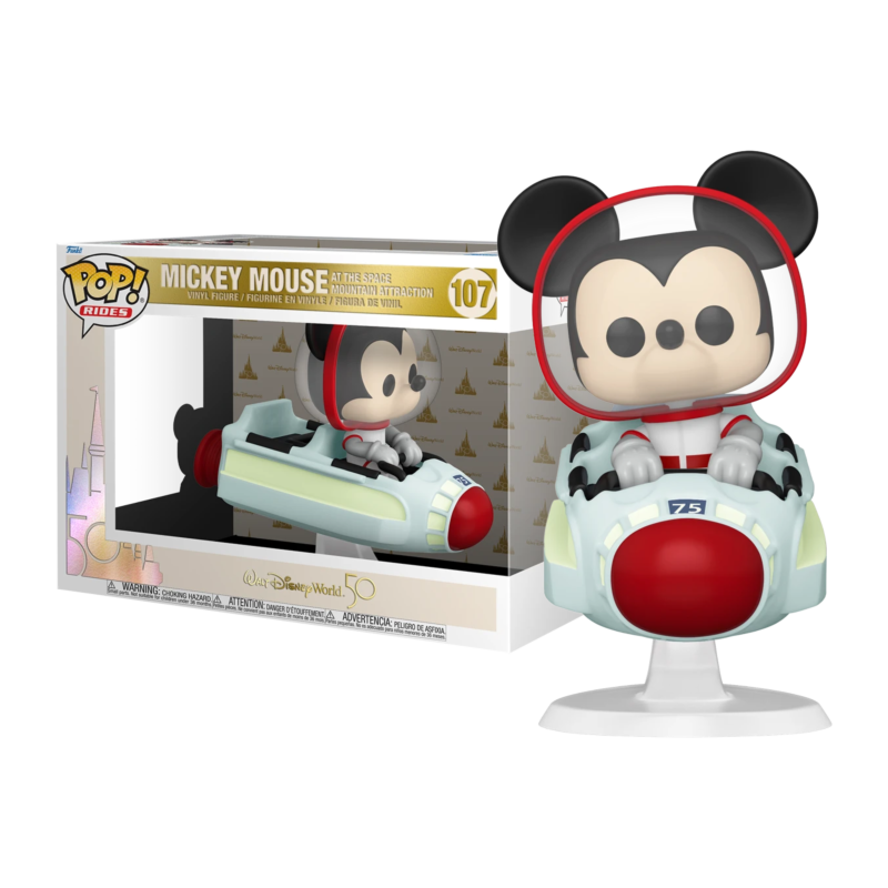 DISNEY - Pop Ride Super DLX NÂ° 107 - 50th Ann. - Mickey Space Mountain