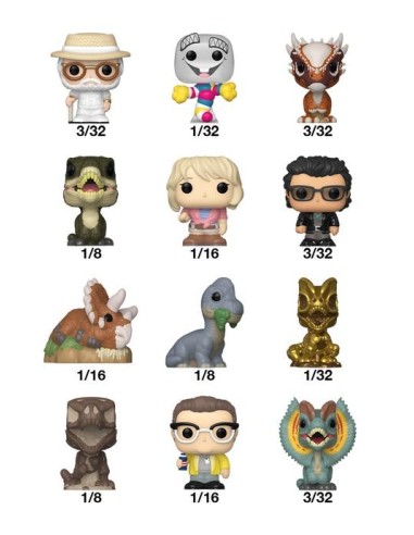 JURASSIC PARK - Mystery Bitty Pop (Box 32 pièces)