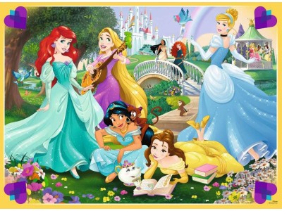 DISNEY - Les princesses Disney - Puzzle 100P XXL