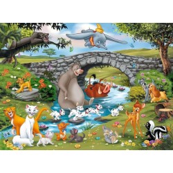 DISNEY - La grande famille - Puzzle 100P XXL 2