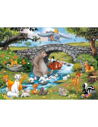 DISNEY - La grande famille - Puzzle 100P XXL