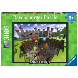 MINECRAFT - Découpe Minecraft - Puzzle 300P XXL