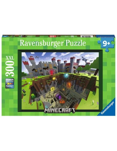 MINECRAFT - Découpe Minecraft - Puzzle 300P XXL