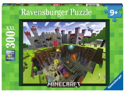 MINECRAFT - Découpe Minecraft - Puzzle 300P XXL