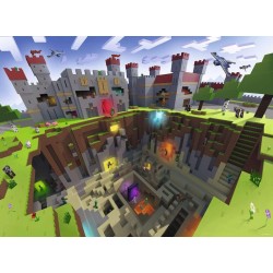MINECRAFT - Découpe Minecraft - Puzzle 300P XXL 2