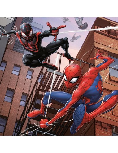 SPIDER-MAN - En action - 3 Puzzle 49P
