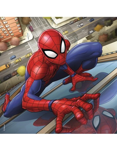 SPIDER-MAN - En action - 3 Puzzle 49P