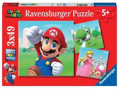NINTENDO - Super Mario - 3 Puzzle 49P
