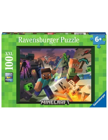 MINECRAFT - Monstres de Minecraft - Puzzle 100P...
