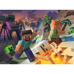 MINECRAFT - Monstres de Minecraft - Puzzle 100P XXL 2