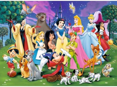 DISNEY - Puzzle 200P XXL
