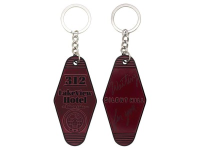 SILENT HILL 2 - Hotel "Edition Rouge" - Porte-clés Edition Limitée