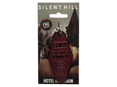SILENT HILL 2 - Hotel "Edition Rouge" - Porte-clés Edition Limitée
