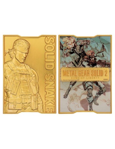 METAL GEAR SOLID 2 - Snake - Lingot Edition...