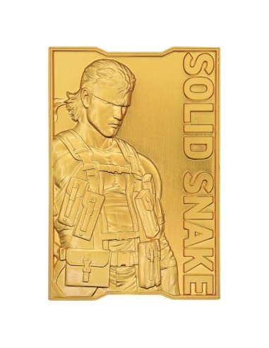 METAL GEAR SOLID 2 - Snake - Lingot Edition...