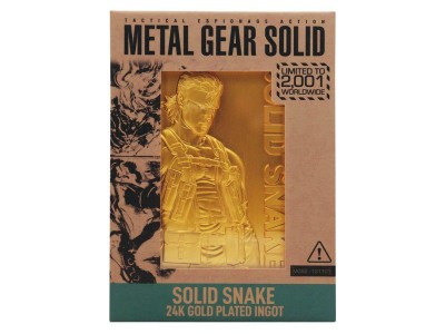 METAL GEAR SOLID 2 - Snake - Lingot Edition Limitée