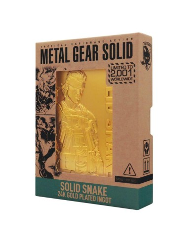 METAL GEAR SOLID 2 - Snake - Lingot Edition...