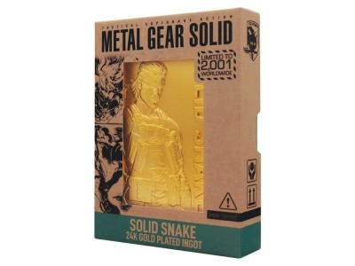 METAL GEAR SOLID 2 - Snake - Lingot Edition Limitée