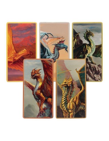 DONJONS & DRAGONS - Dragons - Set de 5 Lingot