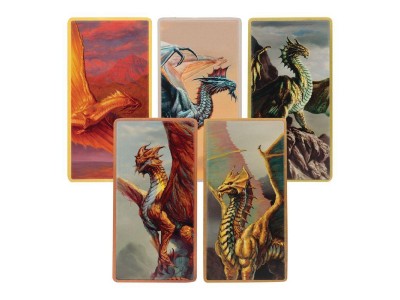 DONJONS & DRAGONS - Dragons - Set de 5 Lingot