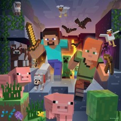MINECRAFT - Biomes - 3 Puzzle 49P 2