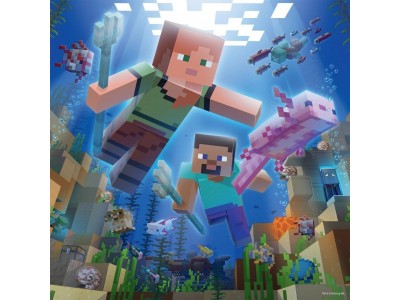 MINECRAFT - Biomes - 3 Puzzle 49P