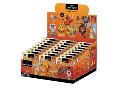 LE ROI LION - 30ème Anniversaire - 3D Foam Bag Clip (Display 24 Pcs)
